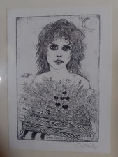 Bruno Caruso, acquaforte Saturnina