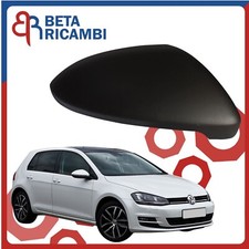 Calotta Specchietto Retrovisore Per Golf VII 7 2013 Lato Destro Dx Nera