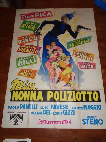 Manifesto mia nonna poliziotto - manifesto,mia,