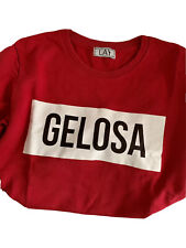 FELPA LAY RAGAZZA CON SCRITTA GELOSA TG. L COME NUOVA STOCK LOTTO VINTAGE