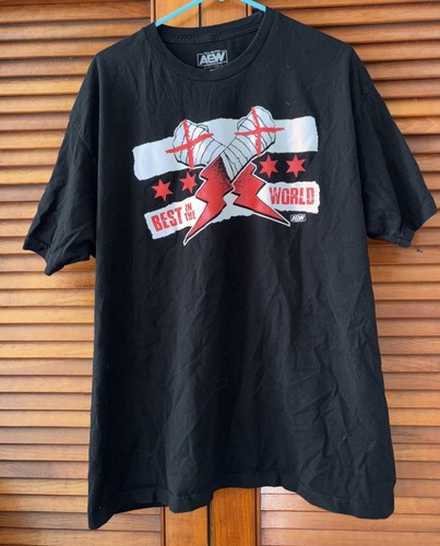 Shirt nera punk aew con - nera, cm
