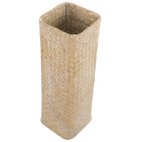 Vaso intrecciato cestino - intrecciato,