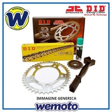 Kit Trasmissione DID S JT Catena Corona Pignone Beta 125 RR LC 4T Motard 11-23