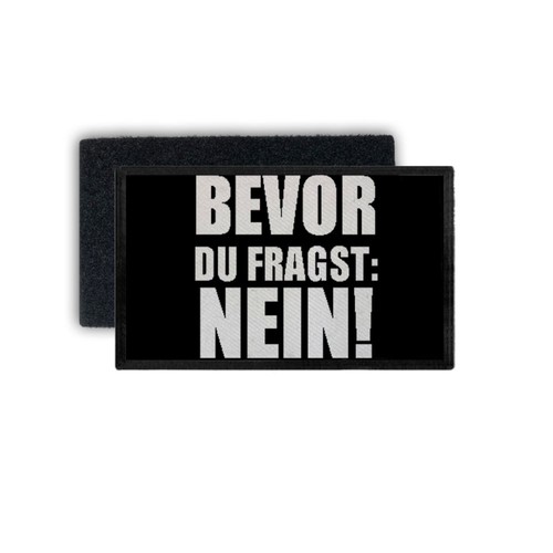 Patch prima chiedere fun - patch, no
