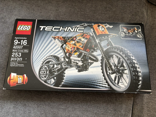 Lego technic moto cross - 2,