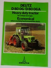 Brochure trattore vintage