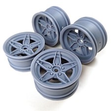 Cerchi RC scala 1:10 1/10 e scala M per carrozzeria Lancia Stratos Rally Car