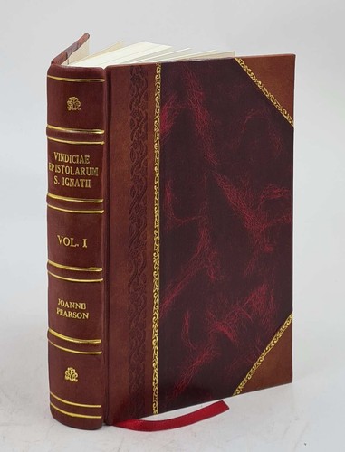 Vindiciae epistolarum sancti - epistolarum,