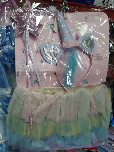 Set unicorno costume - set, bambina