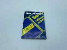 LIBRETTO FIAT SERVICE GUIDA