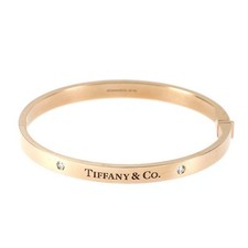 Cerniera bracciale diamante Tiffany K18PG - Spedizione gratuita originale...