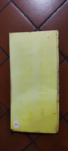 Cartello distributore agip - cartello,