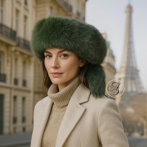 Colbacco volpe verde con - colbacco,