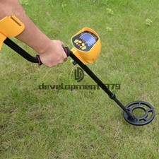 Metal detector impermeabile sensibile al suolo profondo MD3010II oro display LCD #ZN
