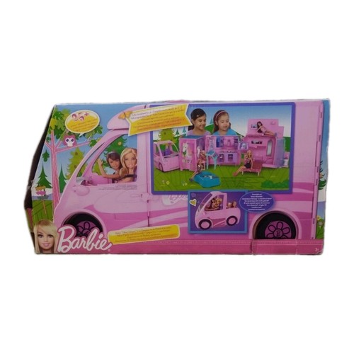 Camper deluxe barbie - deluxe, mattel