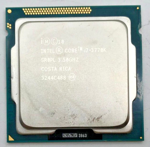 Intel core 3770k sr0pl - intel,