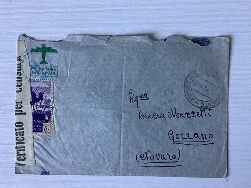 Busta lettera viaggiata 1941 - busta,