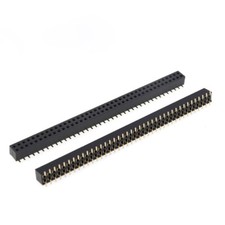 1.27mm Double Row Vertical SMT Female Header Connector 2*10/15/20/25/30/40P-50P