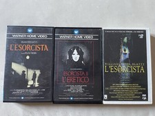 Saga L’Esorcista 1-2-3 Completa VHS Horror 