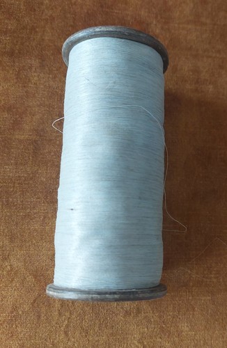 Bobina filo seta grigio - bobina, di