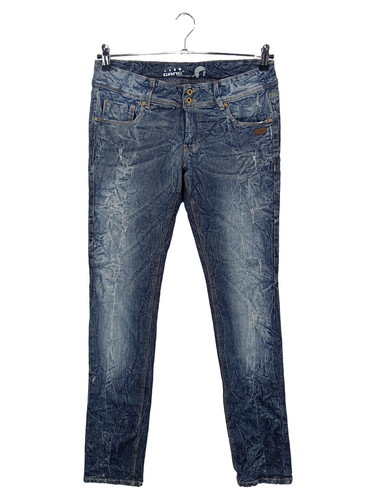 Gang jeans strappati uomo blu - gang,