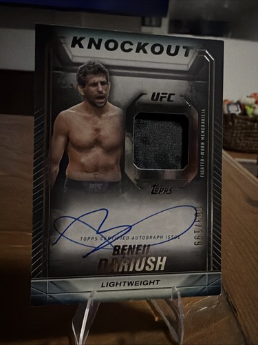2024 topps ufc knockout beneil - ufc,