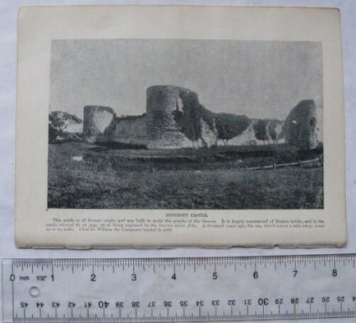 1913 illustration pevensey - 1913, illustration: