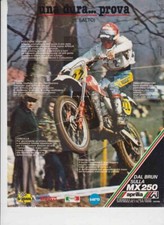 advertising Pubblicità MOTO APRILIA MX 250 1979-DAL BRUN MOTOITALIANE  MOTOCROSS