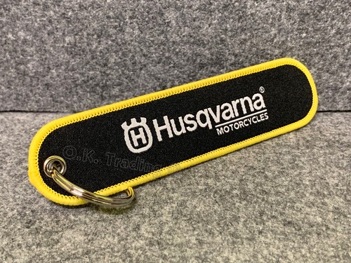 Portachiavi husqvarna tessuto - portachiavi,