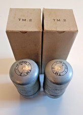 Coppia di valvole TM2 - TM.2 - A410N TRIODO MILITARE di alta qualità - TESTATA