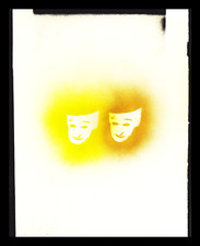 ALIGHIERO BOETTI LITOGRAFIA CM 50 x 40