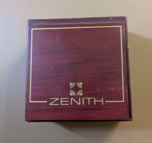 Zenith watch box - box, originale