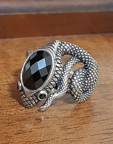 Anello serpente argento 925 - ,