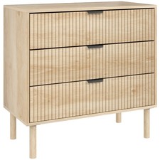 HOMCOM Cassettiera a 3