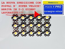 10x Led BIANCO CALDO da 3W con