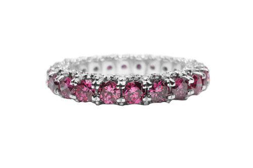 Anello eternity moissanite - anello,