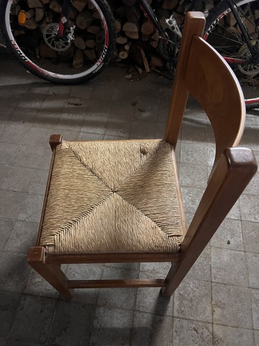 Set sedie legno paglia di - legno, e