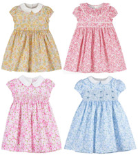 TROTTERS BABY DRESSES, VARIOUS