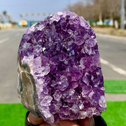 492g ametista naturale - ametista, geode