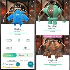 ✨Shiny Regice, Regirock