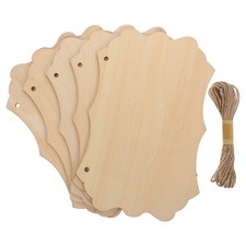  1 set di cartelli in legno