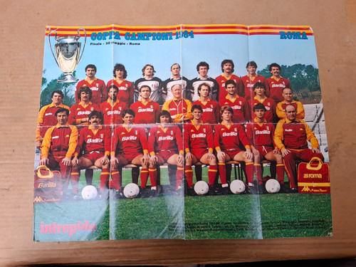 Poster calcio roma coppa - roma, dei