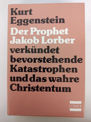 Kurt eggenstein der prophet - eggenstein,