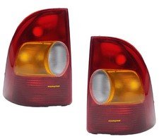 Set 2 Fanale Posteriore Per Fiat Strada 97-02 Faro Fanalino Luce Gruppo Ottico