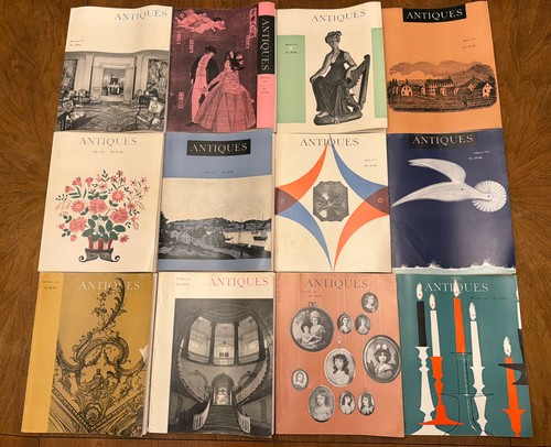 The magazine antiques - the,