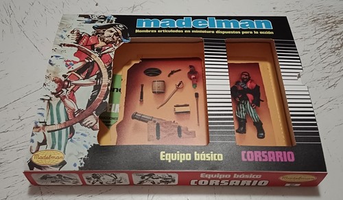 Madelman réplica caja vacía - madelman.,