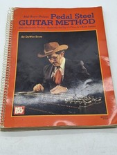 MEL BAY'S DELUXE PEDAL STEEL GUITAR METHOD BOOK USED VTG