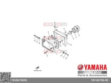 Cornice guarnizione Faro Anteriore Originale – BW’s 50 / MBK Booster (1989–1999)