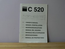 NAD C-520 Manuale di