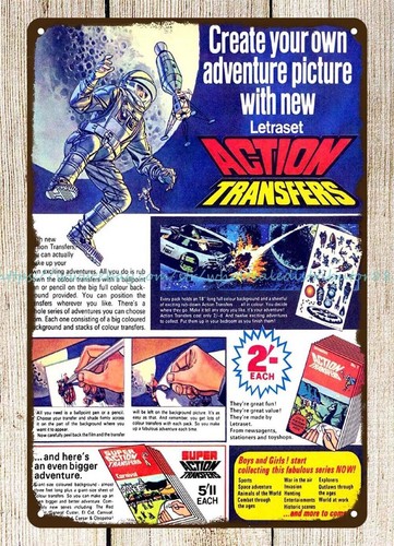 Letraset action transfers 1969 - letraset,